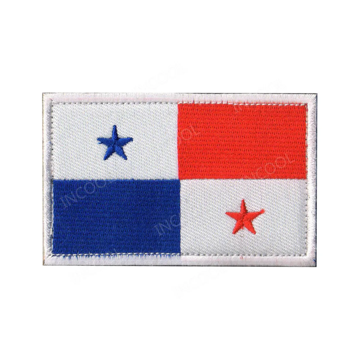 Panama Flag Америка Флаги стран Мексика пуерто-Рико Аргентина Соединенные Штаты, Канада Бразилия El Salvador вышитые нашивки значки оптом - Цвет: Panama Flag