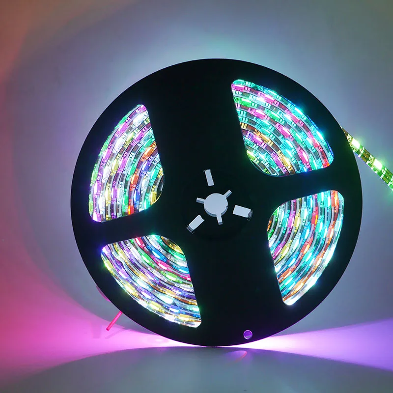 

12V 24V 10M RGB/ RGBW/ RGBWW LED Strip Set 5050 Flexible 4 in 1 Lamp Tape + Power Adapter + 21keys Music timing Controller
