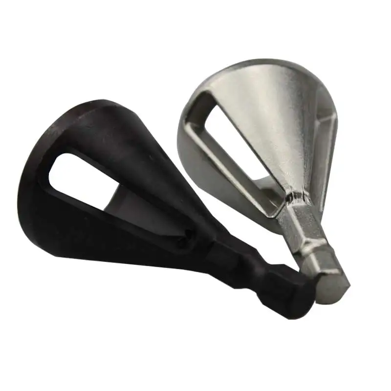 Черный/серебристый инструмент для снятия заусенцев из нержавеющей стали