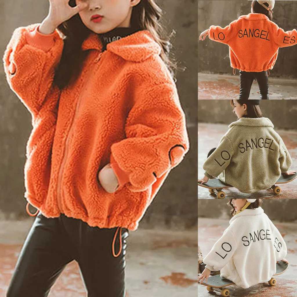 Детские пальто куртка для маленьких девочек с длинными рукавами зимние