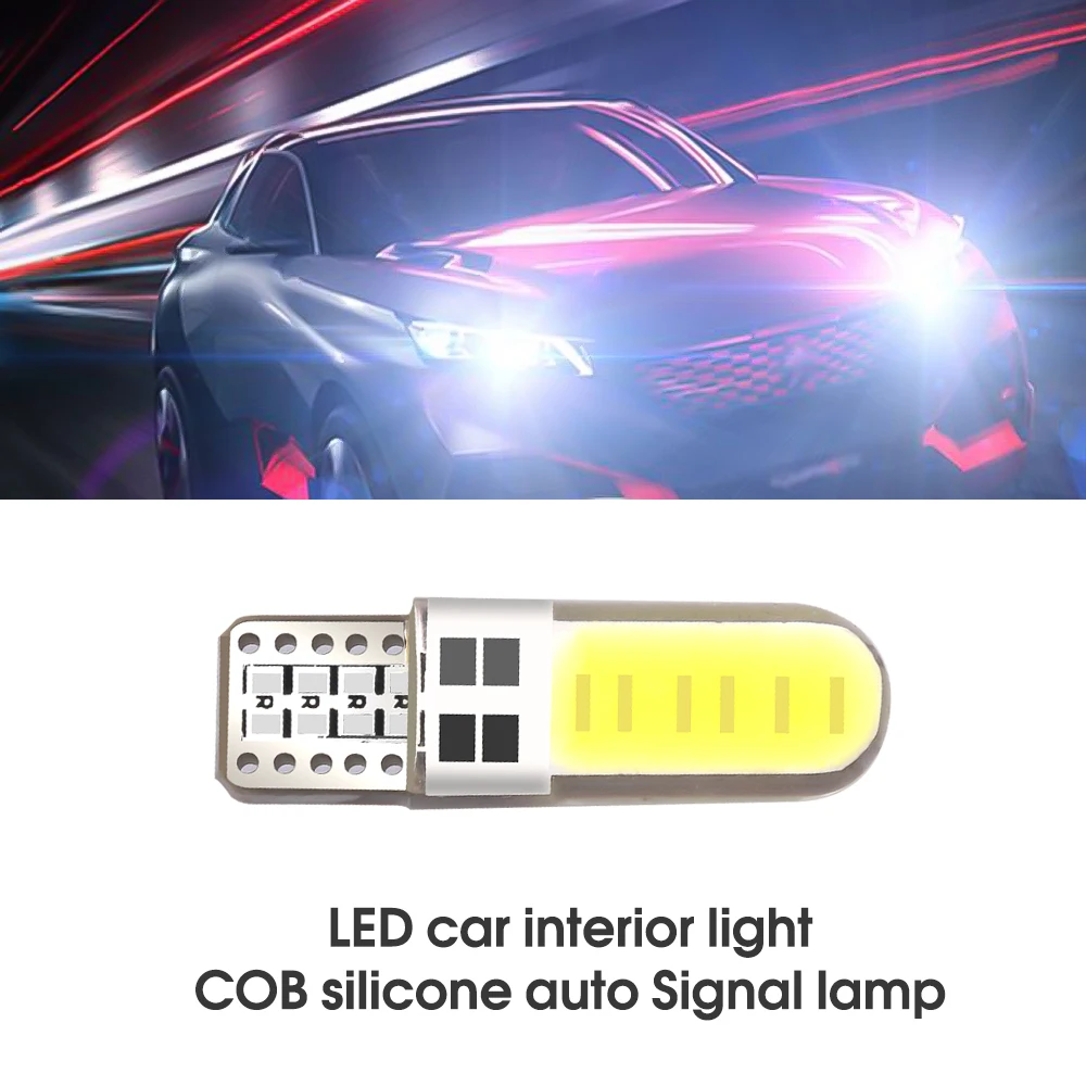 Kebedemm T10 белые светодиодные лампы без ошибок Canbus 5730 4/8/12 SMD светодиодный 12 В