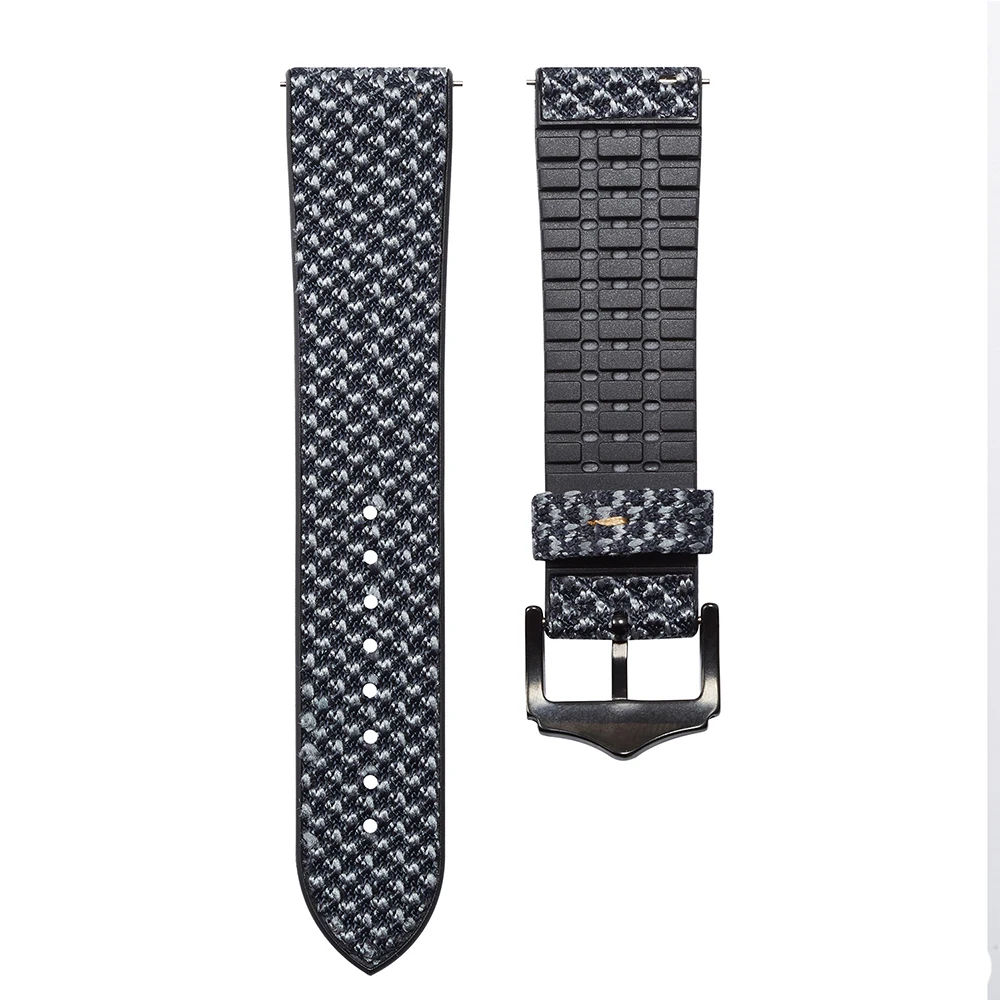 watch Strap For Samsung Galaxy Watch 46mm 42mm Band Silicone Genuine Leather for Gear s3 Classic active 2 40mm 44mm Huawei Watch