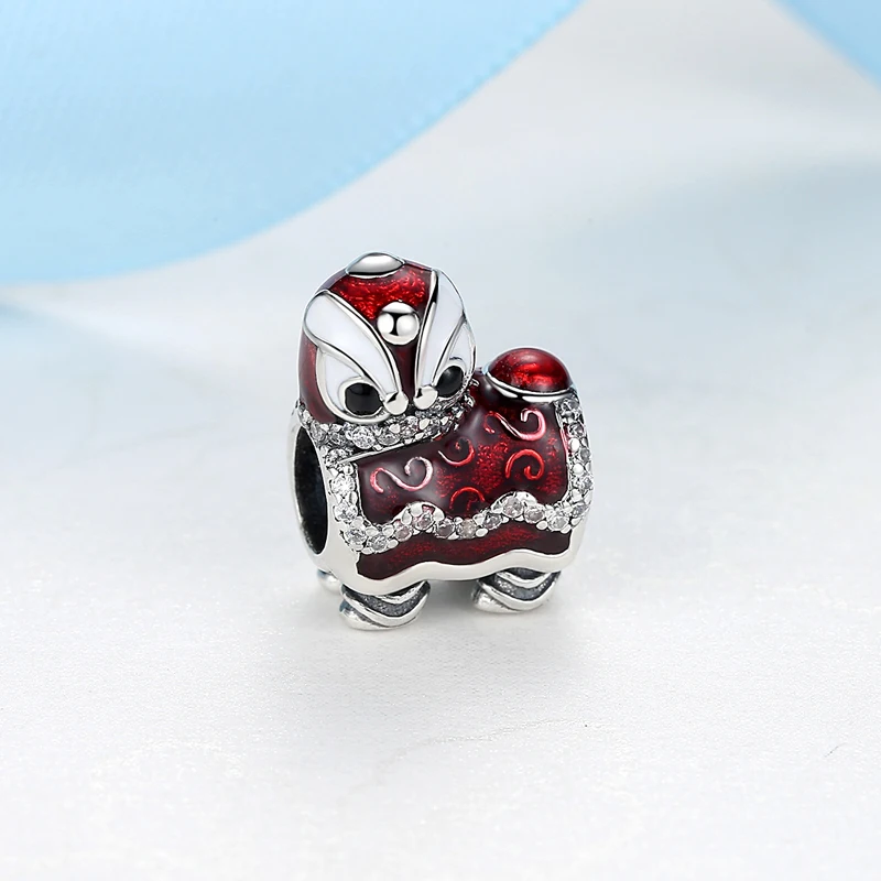 Бусины-подвески женские из серебра 925 пробы в виде феникса | Украшения и