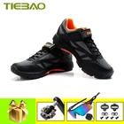 Велосипедные кроссовки TIEBAO, самозакрывающиеся дышащие Сникерсы для горного велосипеда, SPD, с педалью, для гонок