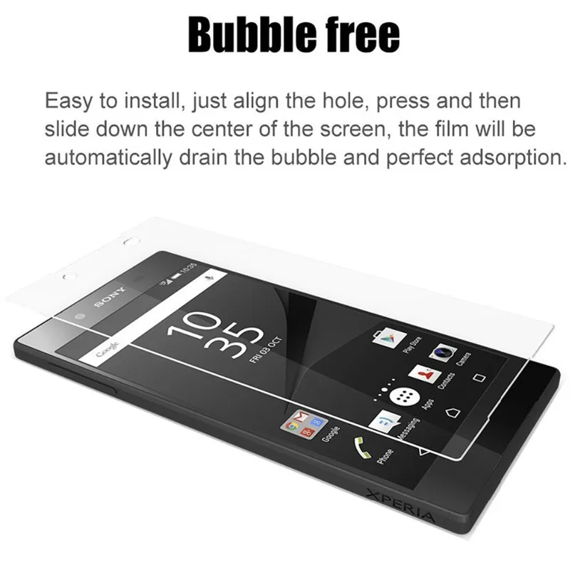 Комплект из 3 предметов для Sony Xperia z5 E6603 E6633 экрана мобильного телефона Защитная