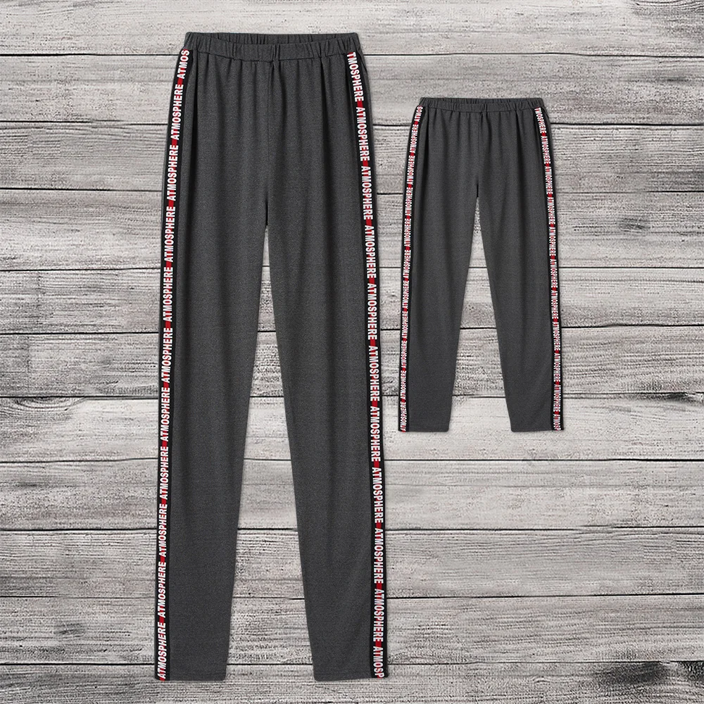 Новые повседневные хлопковые леггинсы PatPat для родителей и детей на весну лето