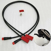 2pcs electric bicycle ebike hydraulic brake sensor w 2pins waterproof connector plastic metal electric bicycle cycling parts