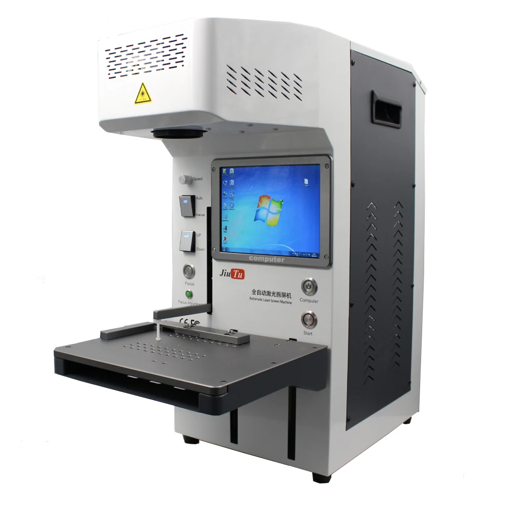 Портативная лазерная машина для удаления стекла с встроенным компьютером Jiutu