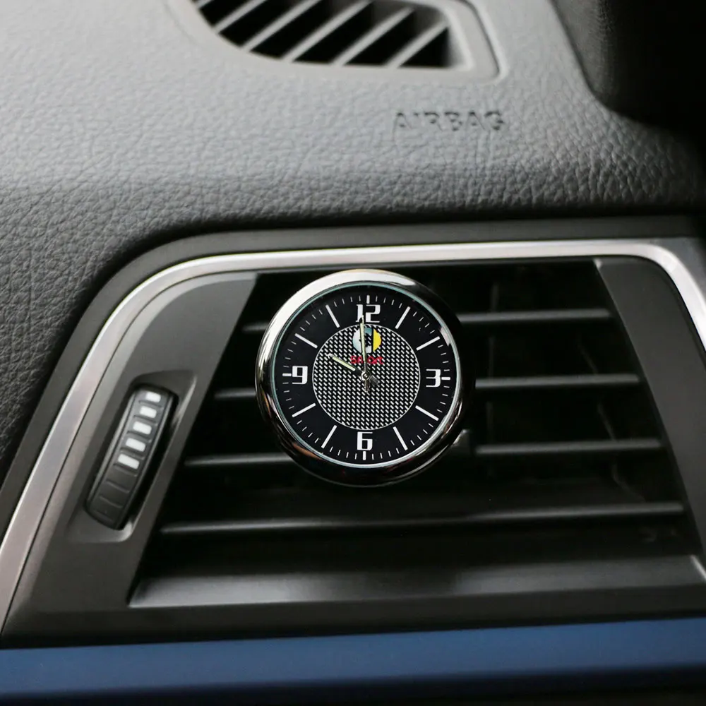 Стайлинг автомобиля часы с орнаментом на выход приборной панели украшение для