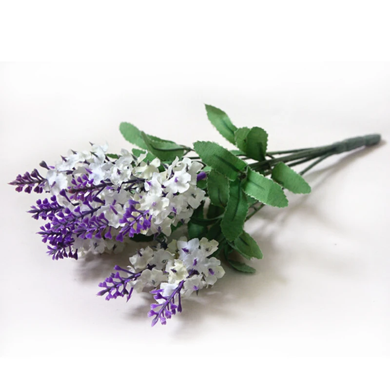 

Искусственные шелковые цветы лаванды для свадьбы