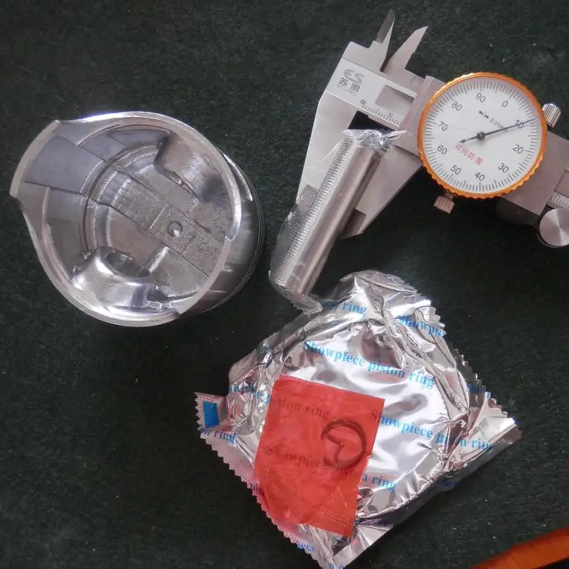 Поршневой комплект EY15 63 мм для Робина двигателя в сборе с кольцом зажимом 4 цикла