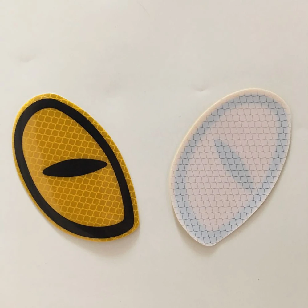 Комплект из 2 предметов с принтом большие глаза Форма автомобильные наклейки