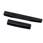 2 шт.компл. седло и Гайка для гитары Black Camel Bone для Народной акустической гитары из настоящей кости