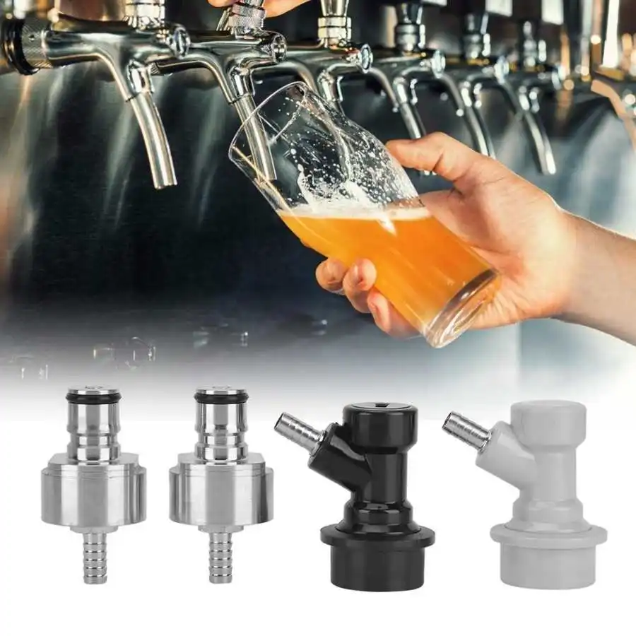 2 шт./компл. шариковый замок отсоединяемая газировка из нержавеющей стали с