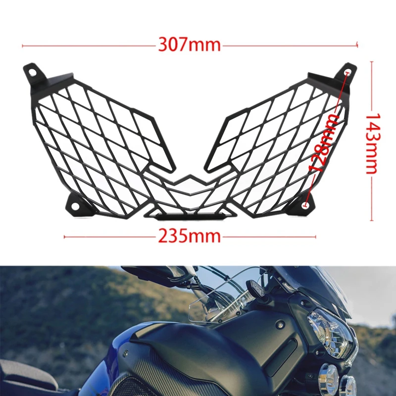 for YAMAHA XT1200Z XT 1200 Z Super Tenere 2010-2018 Motorcycle Modification Headlight Grille Guard Cover Protector | Автомобили и