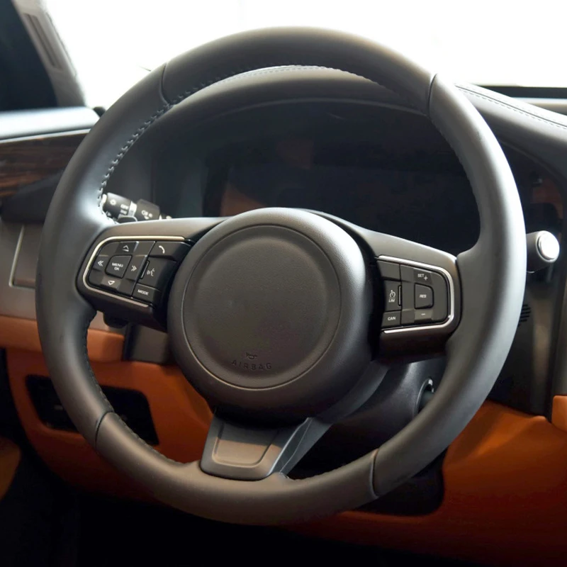 Изготовленный На Заказ Автомобильный руль для Jaguar F PACE XF 2016 TYPE 2013 2019 XFL 2017/2018 XEL2018/2019