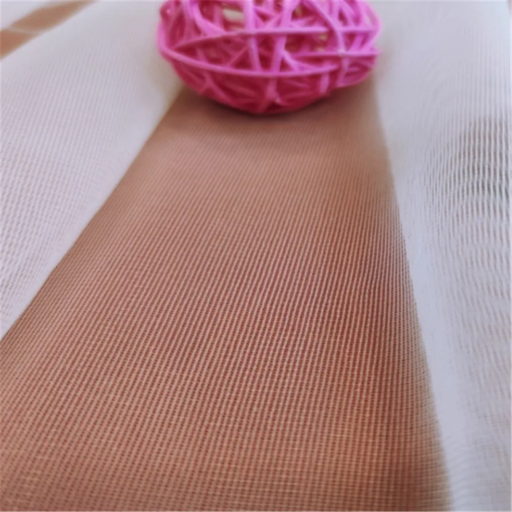 

14A Polyamide shaping yarn fruit and vegetables mesh bag polyester washing machine filter net bathtub fishing net gauze Fabric