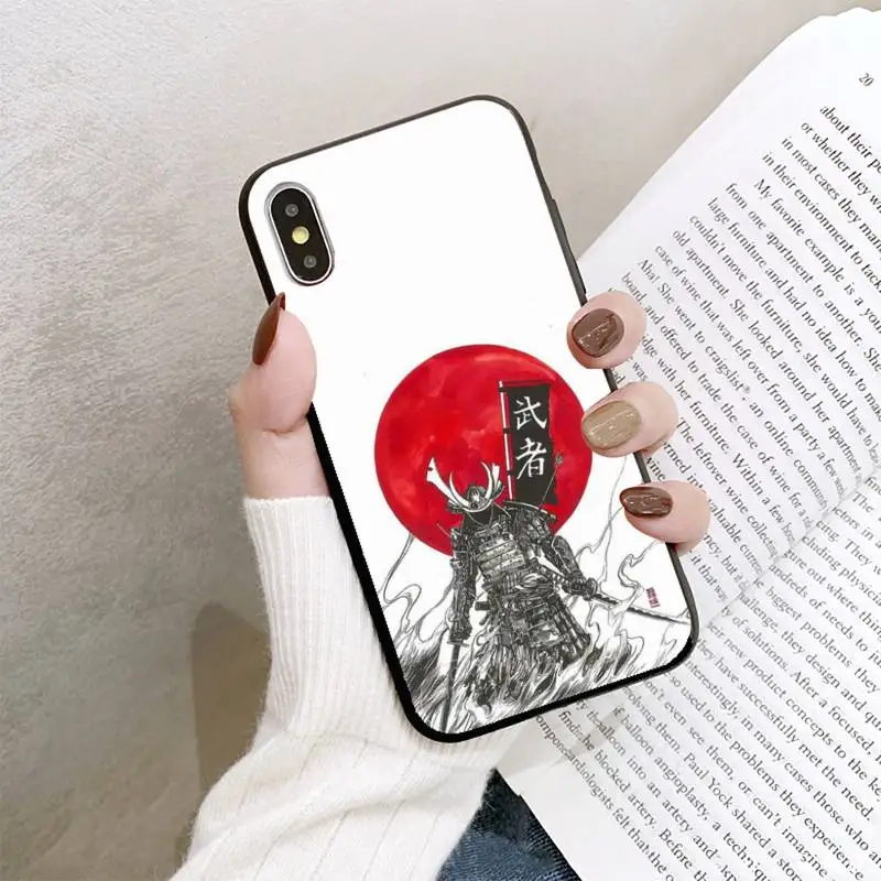 

YNDFCNB Japan The samurai Ninja Phone Case For iPhone 8 7 6 6S Plus 5 5S SE 2020 12pro max XR X XS MAX 11 case
