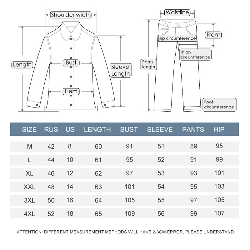 Женская пижама комплект из 2 предметов осенняя с длинным рукавом Пижама домашняя