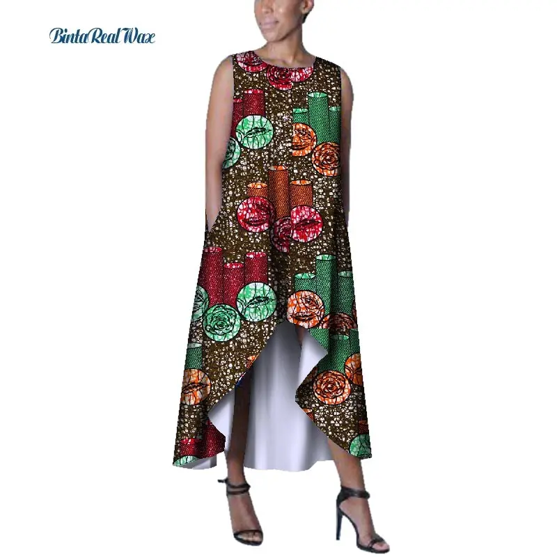 Новое поступление Африканский Воск Принт платья для женщин в африканском стиле