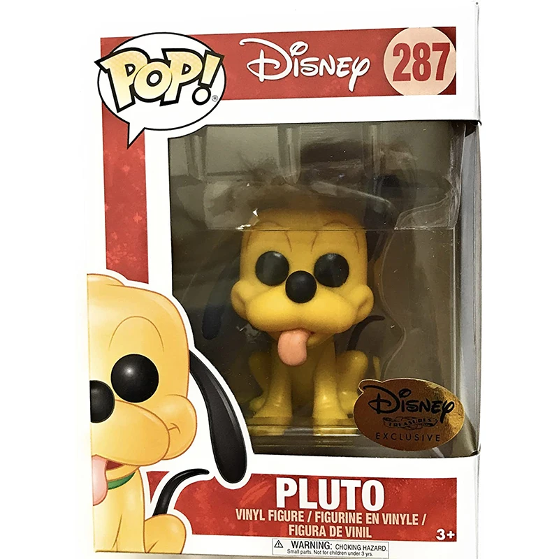Funko Pop Pluto стикер Disney сокровище эксклюзивные 10 см виниловые куклы экшн фигурки