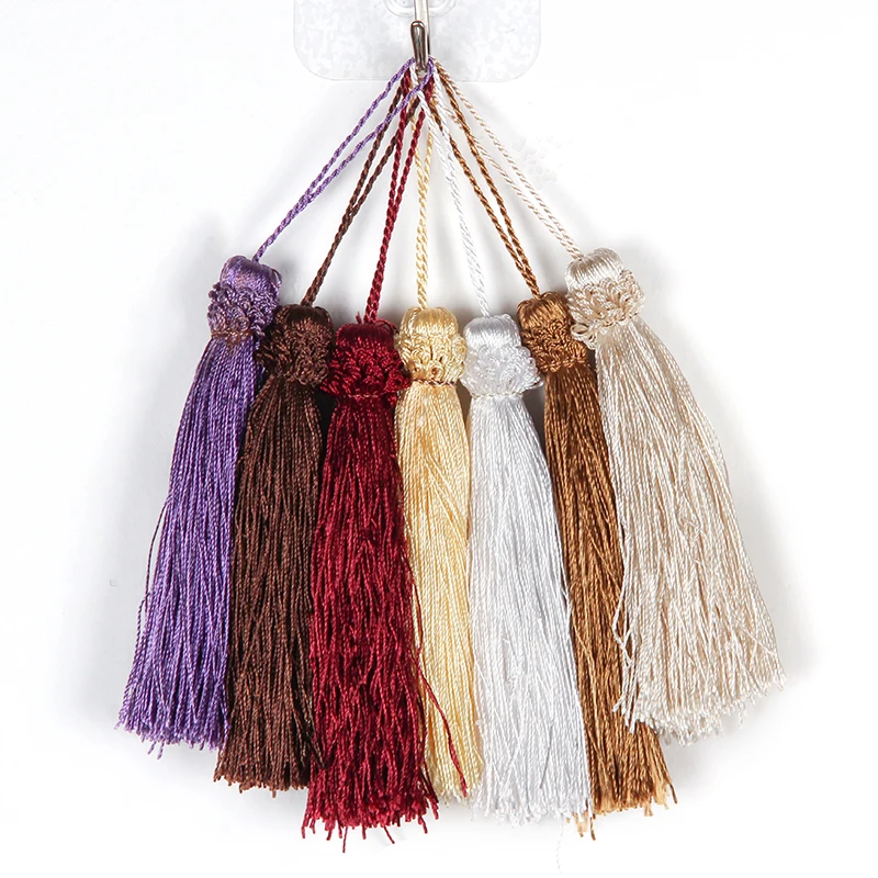 

1Pc Fringe Trim Bookmark Tassels DIY Long Silk Tassel For Curtain Clothes Bag Craft Supplies Classical Style Tassel Pendant