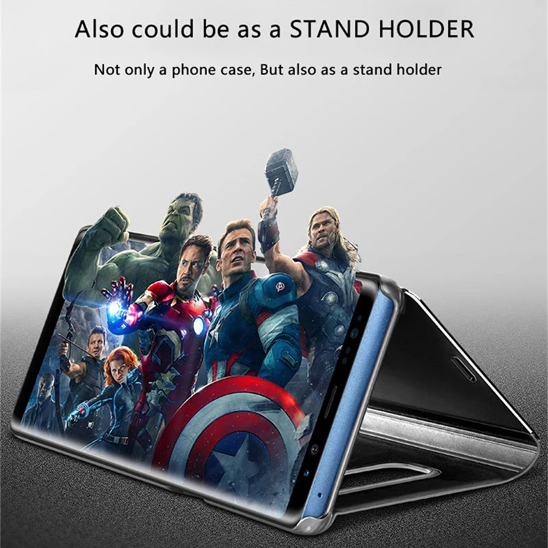 Зеркальный чехол для Huawei Honor 7A/7A Pro/7C/7CPro/9 Lite/8 Lite/P20/P20 Lite/P20 Pro/Y5/Y5 Prime/Y6/Y6 Prime/P8 Lite/P9