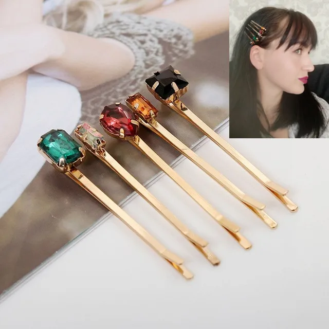 Красивые хрустальные стразы заколки для волос с искусственным жемчугом цветы