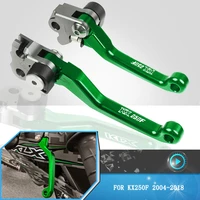 motorcycle cnc aluminum brake clutch lever handle for kawasaki kx250f kx 250f 250 f 2004 2018 2017 2016 2015 2014 2013 2012 2011