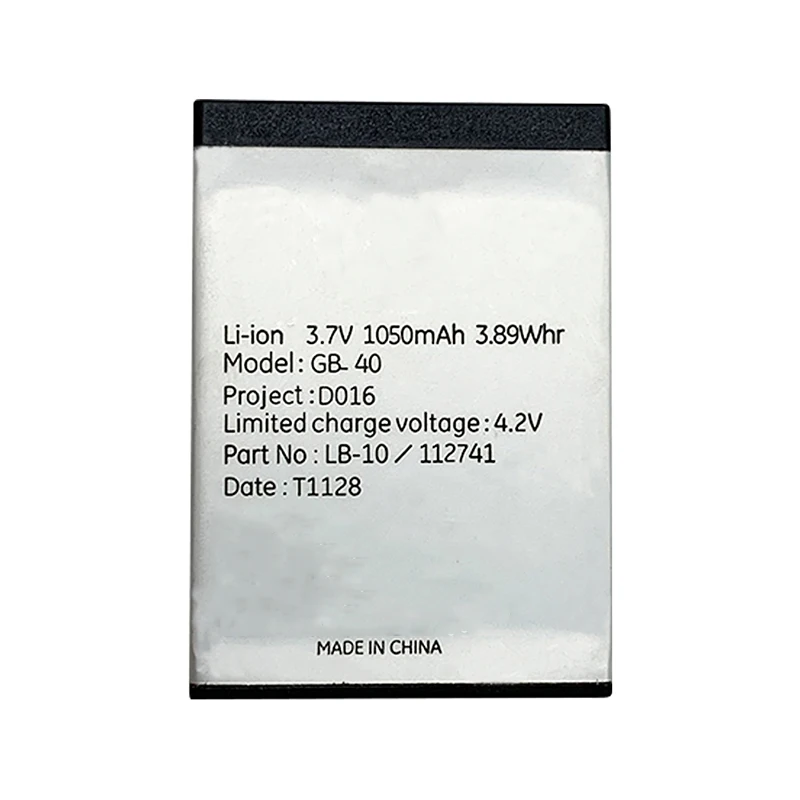 GB 40 для e1040 e1250tw e850 e1030 e1050tw e1240 h855 цифровых камер Батарея 3 7 V 1050 мА/ч литий ионный