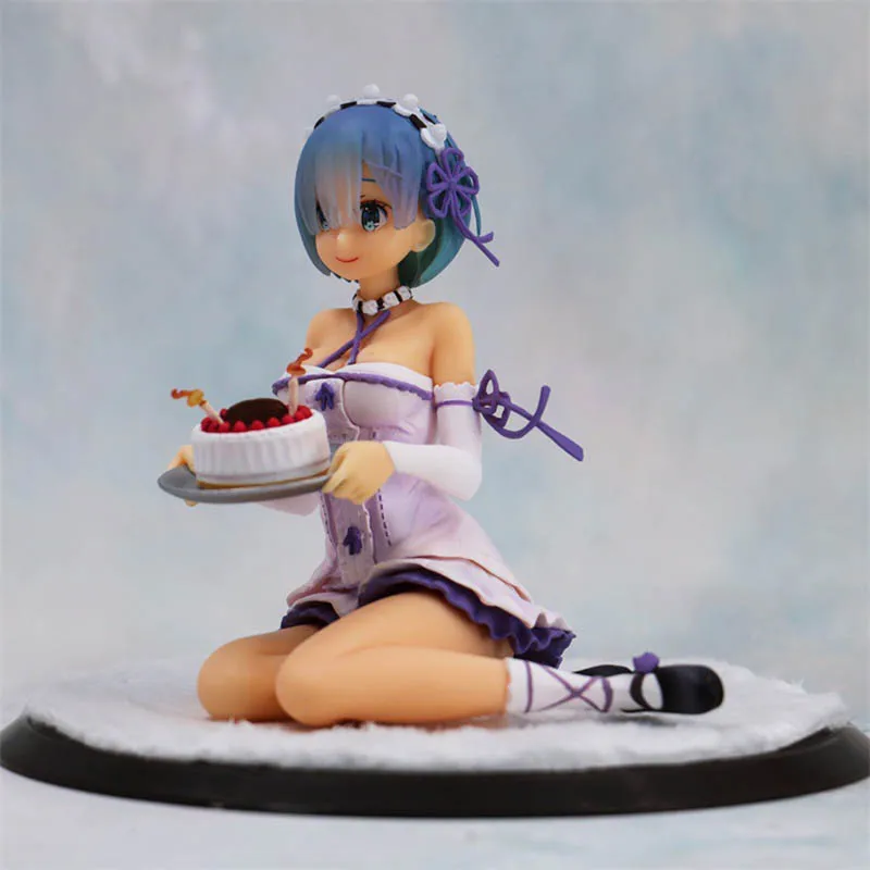 Re: жизнь в другом мире от нуля экшн фигурки Rem Re Zero торт на день рождения Ver.
