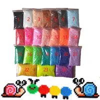 2 6mm10000pcs bag mini perler hama beads iron magnetic beads for kids diy puzzle high quality handmade gift toy