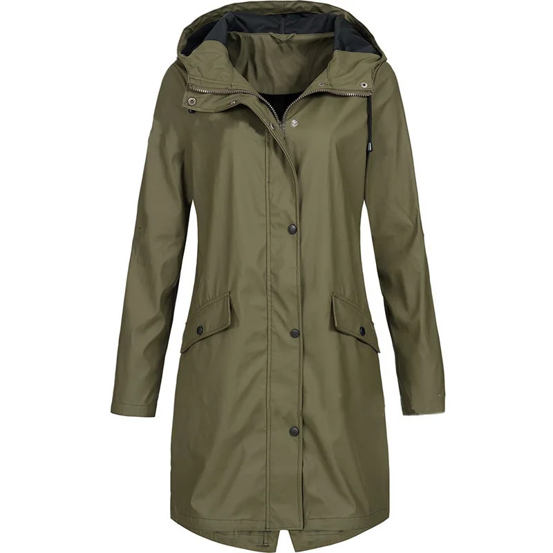 

2020 Hot Sale New Design Styele Casual Clothing Sweatwear Sweet Sexy Fashion Soft Good Fabric Women Trench 10057