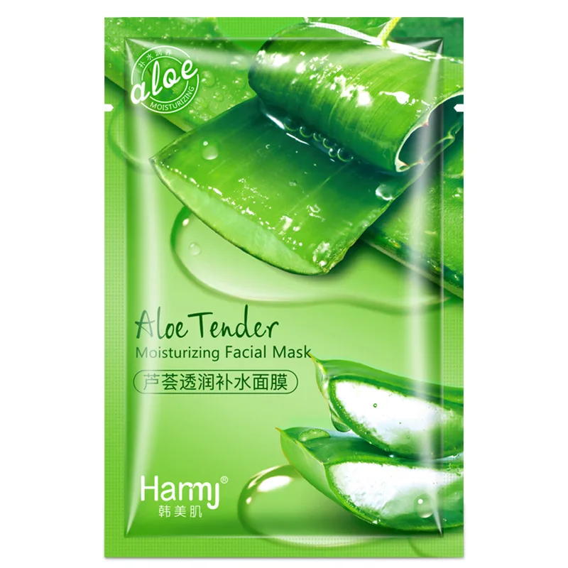 Алоэ для нежного увлажнения маска лица пополняющая воду удаление акне контроль