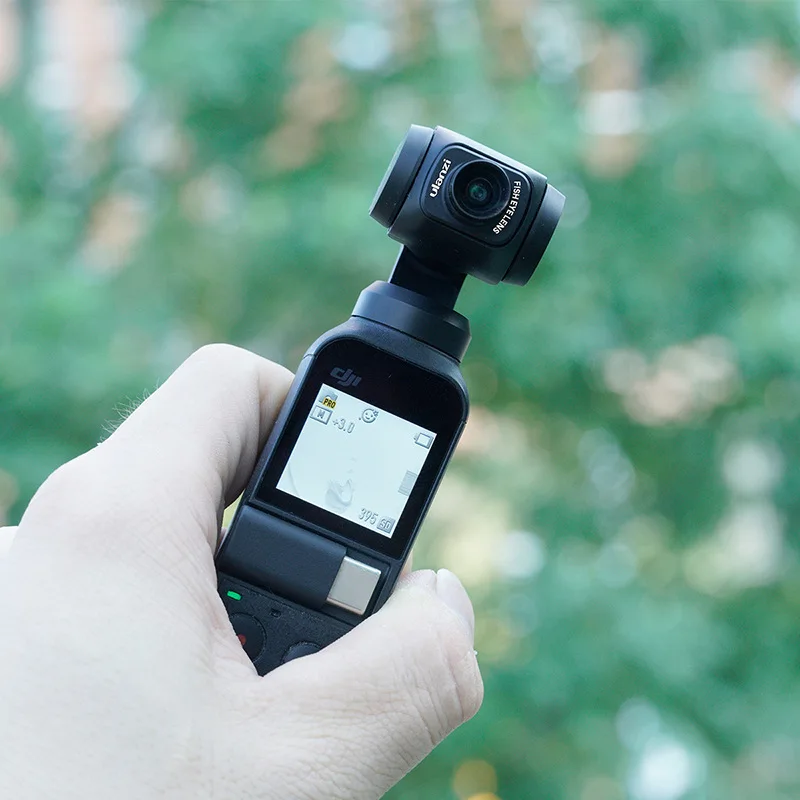 ULANZI OP 8 OSMO Карманный магнитный мини линза рыбий глаз для DJI карданный стабилизатор