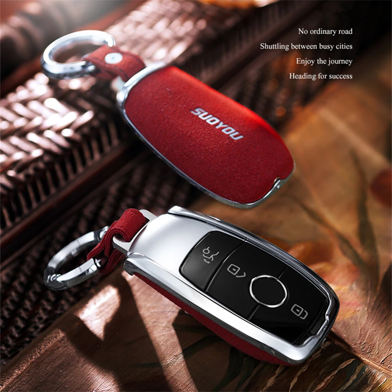 Чехол для автомобильного ключа Mercedes Benz E Class W222 W203 W204 W212 C180 GLK300 CLS CLK CLA SLK C S