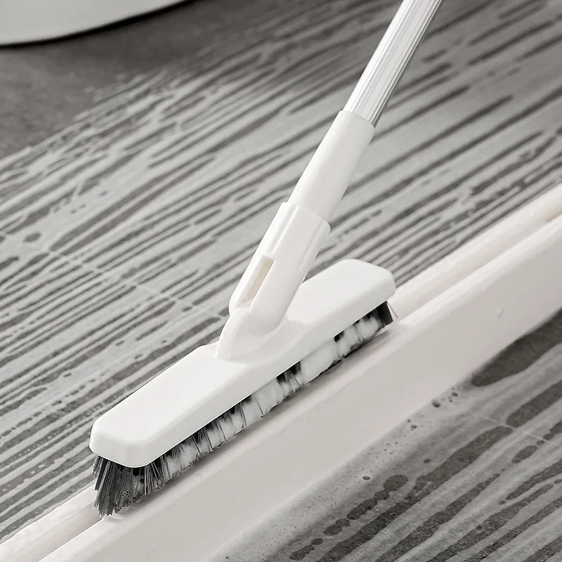 

Toilet Floor Frush Long Handle Bristle Floor Brush Bathroom Wall Brush Toilet Tile Gap Cleaning Brush