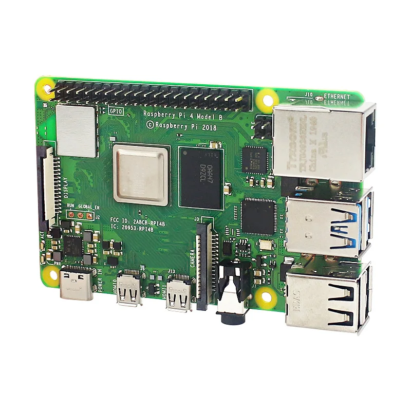 Billig Für Raspberry Pi 4 Modell B 8GB RAM Entwicklung Bord Quad Core 1,5 GHz Unterstützung 2.4/5,0 GHz WIFI Bluetooth 5,0