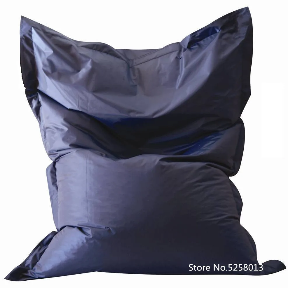 navy blue Темно-серый очень большой плавающий матрац, гигантский бассейн боковая beanbag стул на воде - Цвет: navy blue