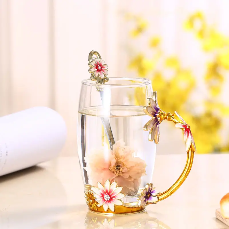 Креативная чашка для дома кофе мягкая сестры девочки сердце Хрустальное стекло