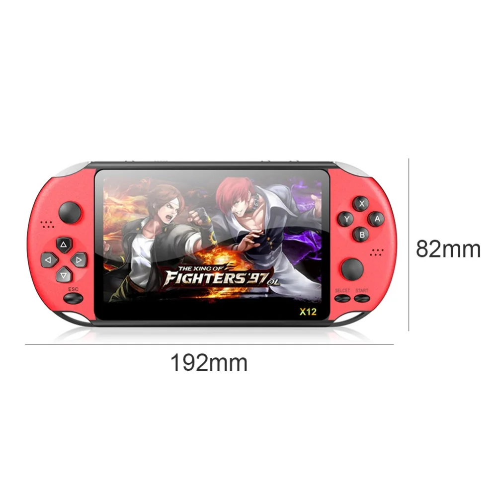 С 3000 игры X16 Ретро видео Игровая приставка 7in Цвет Экран 8/16GB игровой консоли, портативные игровые консоли видео игры для платформ Neogeo аркадная игра