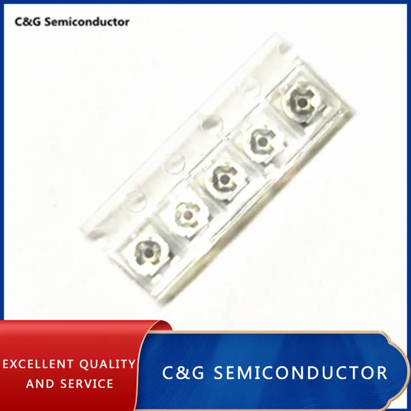 Регулируемый резистор smd 50 шт. 3*3 мм 3x3 10 K Ом кОм SMD потенциометр для триммера (3 3 5K 20K
