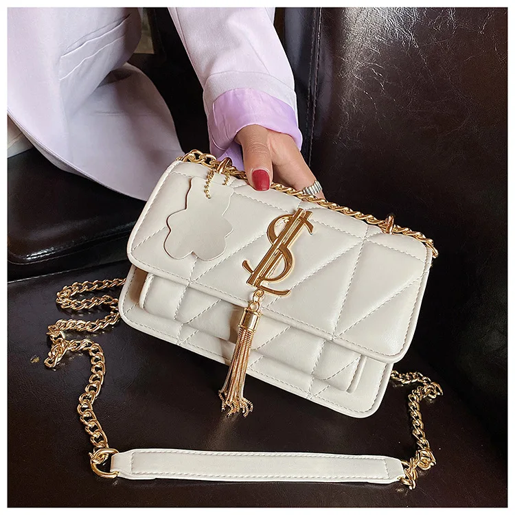 

Women Designer Luxury Brand Messenger Bags High Quality Leather Chains Fashion Small Crossbody Shoulder Bag Ladies Party Handba