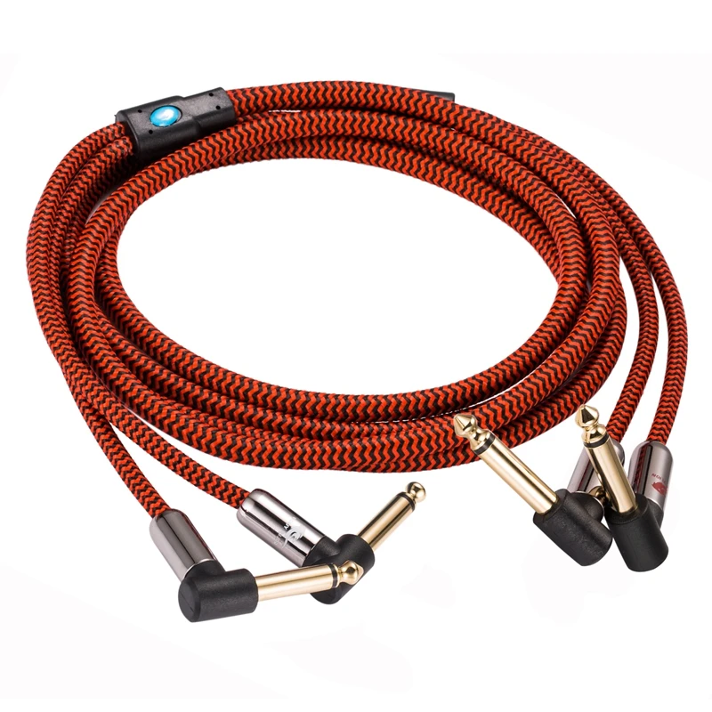 Аудио кабель Dual 1/4 &quotдвойной 1/4&quot для микшер усилитель электронный орган гитара