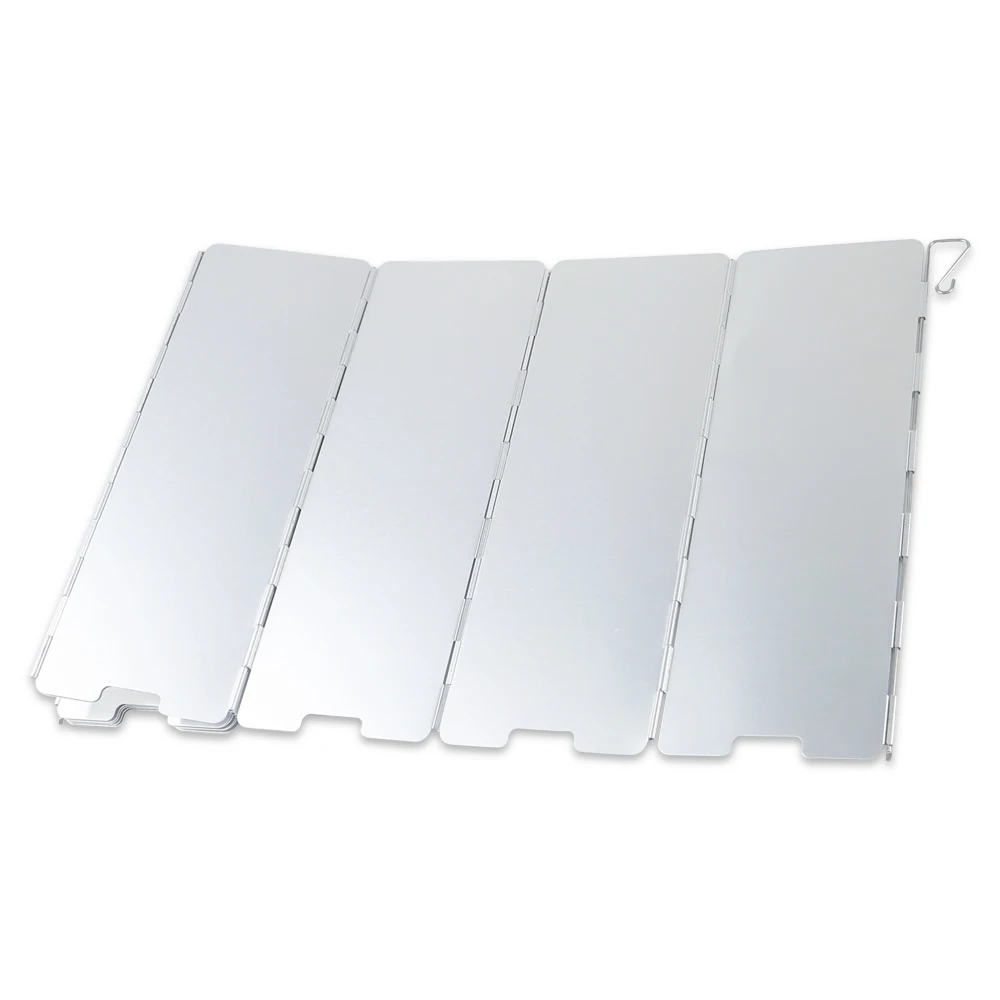 Плита из оксида алюминия 10 тарелок ветрозащитный экран складная для пикника