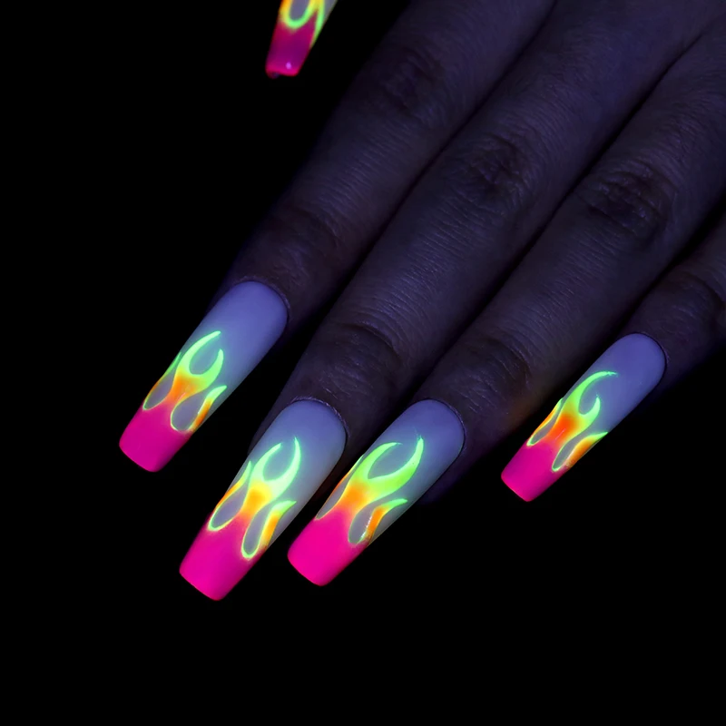 Набор неоновых гелей BORN PRETTY полуперманентный цветной лак для маникюра