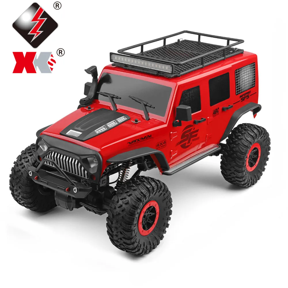

Wltoys 104311 1/10G 4X4 гусеничный Радиоуправляемый автомобиль пустыня горная скала модели автомобилей Светодиодный двумя моторами светодиодсветил...