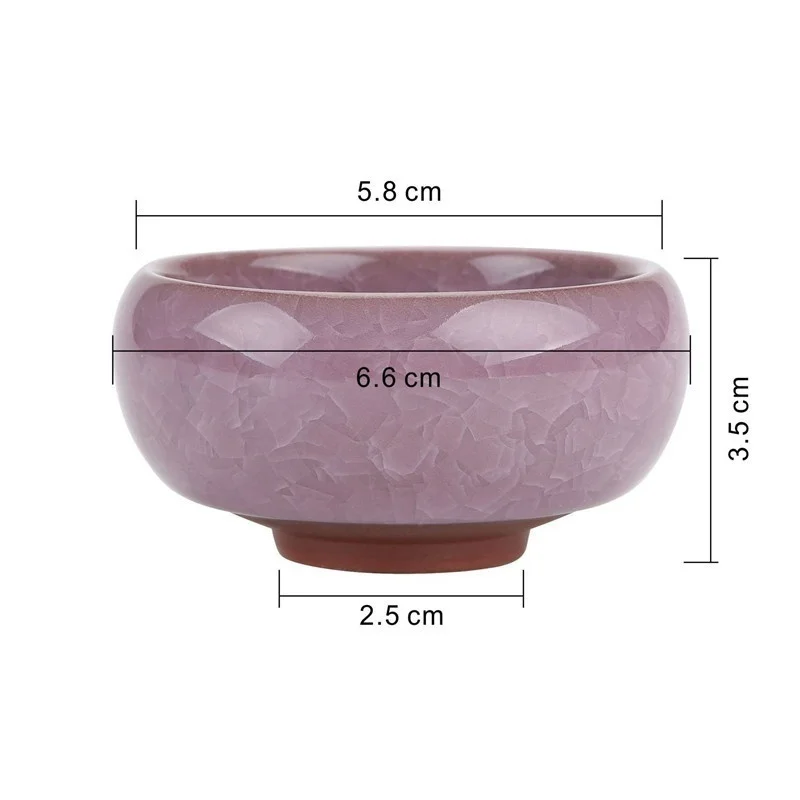 1 шт. ледяная глазурь 8 цветов Цветочная Керамика для украшения дома и офиса