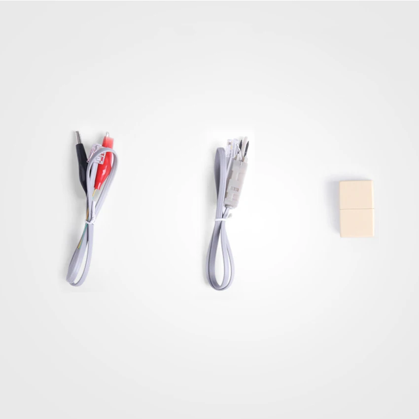 telephone phone line network cable tester telecom check telephone landline test phone line set with connectors alligator clip free global shipping