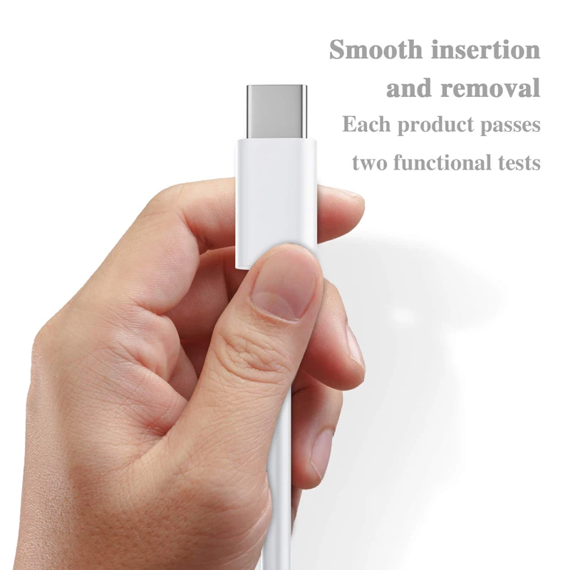 Кабель USB C-Type C для Samsung Huawei Xiaomi Кабель-адаптер быстрой зарядки PD 18 Вт 3 А 1 м 2 |